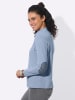 WITT WEIDEN Stehkragen-Shirt in bleu