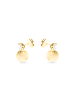 Luxenter Ohrringe Miora mit 18 Karat Gelbgold-Finish – MIORA