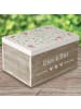 Mr. & Mrs. Panda Geschenkbox Blumen Leben mit Spruch in Bunt
