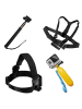 Wisam® GoPro Brustgurt Halter Set 9-in-1 für Hero Kameras