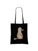 Mr. & Mrs. Panda Stofftasche Schnabeltier Mut ohne Spruch in Schwarz