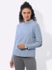 WITT WEIDEN Stehkragen-Shirt in bleu