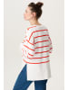 Noppies Still-Pullover Jair in Tango Red Stripe
