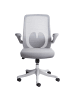 Beliani Bürostuhl OVERLORD in Grau/Schwarz - (W) 49 x (H) 100 x (L) 63 cm