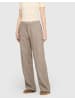 MAC Leinenhose CHIARA BELT in sanddrift melange