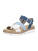 remonte Sandalen in Blau