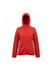 Jack Wolfskin Sweatshirt Sutherland Hooded Fleece in Rot
