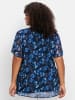 sheego Tunika in marine-gemustert
