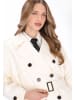 DreiMaster Women Coat in offwhite