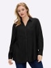 sheego Bluse in schwarz