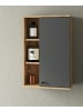 Furn.Design Hängeschrank grau, Evoke Eiche, Badschrank hängend, 51 x 75 cm