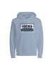 JACK & JONES Junior Hoodie 'Logan' in blau