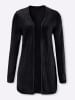 Sieh an! Strickjacke in schwarz