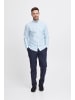 FQ1924 Langarmhemd FQSteven stripe oxford LS shirt in Blau