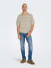 ONLY & SONS Polo in Silver Lining
