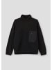 s.Oliver Sweatshirt langarm in Schwarz