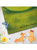 Mr. & Mrs. Panda Strandtuch Avocado Kern Design ohne Spruch in Gelb Pastell