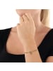 Amor Armband Edelstahl, IP silber+gold in Rosa