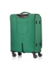 Pack Easy GoUp 4 Rollen Trolley M 65 cm mit Dehnfalte grün