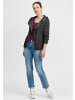 Oxmo Kapuzensweatjacke OXVicky Sweat Zip-Hoodie 21300530ME in Grau