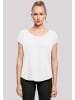 F4NT4STIC Long Cut T-Shirt Sunny side up in weiß