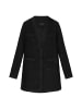 DreiMaster Women Coat in black glitter
