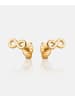Diamant L'éternel Ohrringe aus 585 Gelbgold