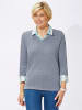 WITT WEIDEN 2-in-1-Shirt in jeansblau-meliert