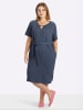 sheego Kleid in rauchblau