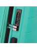 travelite Burano 4 Rollen Kofferset 3-teilig mit Dehnfalte aqua
