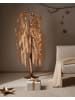 Beliani LED Deko KOPASKER in Beige/Braun - (W) 73 x (H) 160 x (L) 73 cm