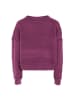 myMo Women Sweater in Lila Wollweiss