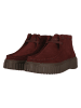 Clarks Schnürboots Torhill Moss in 4011D Burgundy Suede