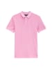 Poloshirt Piqué shaped  garment-dyed in Mellow Rose