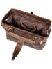 Greenburry Handtasche Vintage 1584S in Sattelbraun