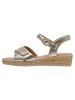 Tamaris WIDE FIT Sandalette in LT GOLD