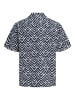 Jack & Jones Hemd JJMilo in marine weiß