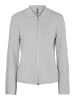 Pieces Strickjacke in Light Grey Melange
