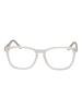 Skechers Unisex Optische Fassungen Quadrat Weiß