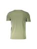 Aeronautica Militare Grün Herren T-Shirt aus Baumwolle