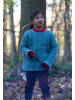 Little Green Radicals Organic Waffle Cotton Jacket in Blue