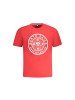 North Sails Rotes Baumwoll-T-Shirt