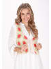 IZIA Women Vest in cream multicolor