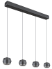 Globo lighting Hängeleuchte "MARTHY" in gray