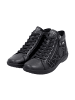 remonte Sneakers Montante mit Schnürsenkeln Fino Schwarz