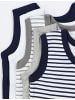 TupTam Baby Jungen Achselbody 5er Pack in blau/grau