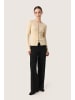 Soaked in Luxury Strickjacke SLSpina Slim fit in Oatmeal