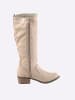 Andrea Conti Stiefel in taupe
