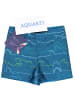 Aquarti Jungen Badehose Gestreift mit Motiven in denim