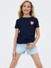 KIDS ONLY High Waist Jeansshorts KOGROBYN in light blue denim